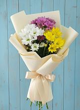 Букет цветов из:  Хризантемы #REPLACE_PRED# Предивинске