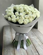 Букет 35 Белых роз в Предивинске