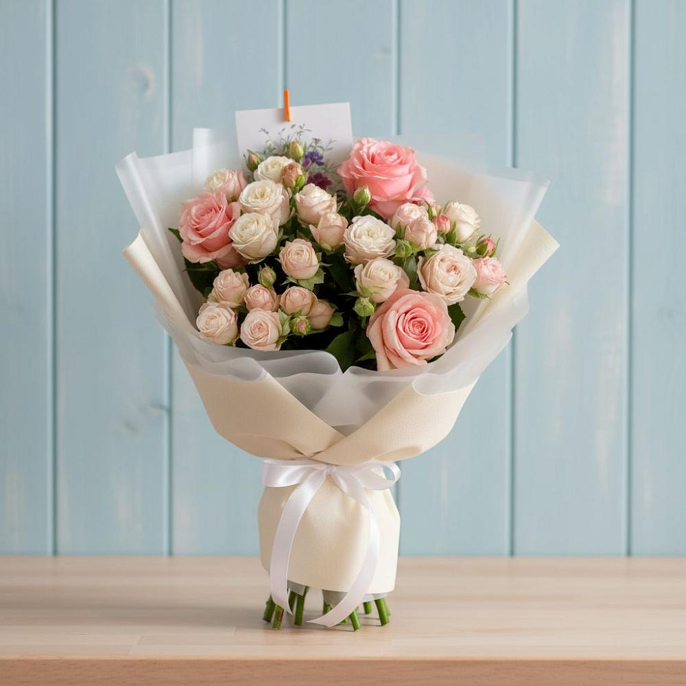 Букет цветов из: Розы в Предивинске