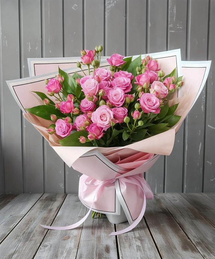Букет Розовый кустик в Предивинске