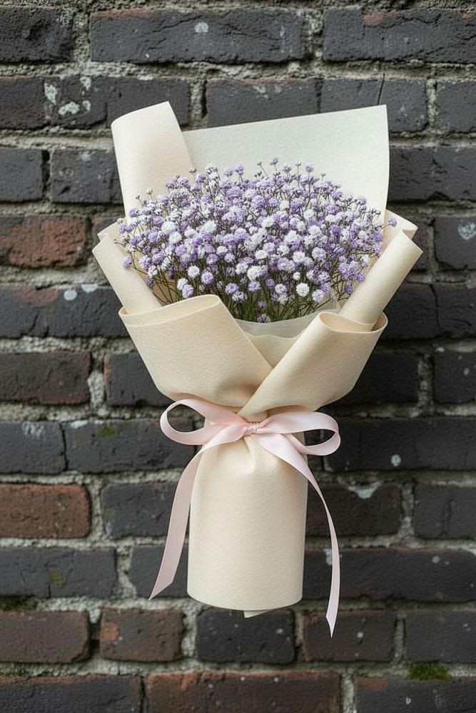 Букет цветов из: Гипсофила в Предивинске