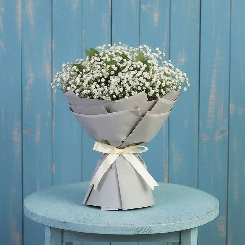 Букет цветов из: Гипсофила в Предивинске