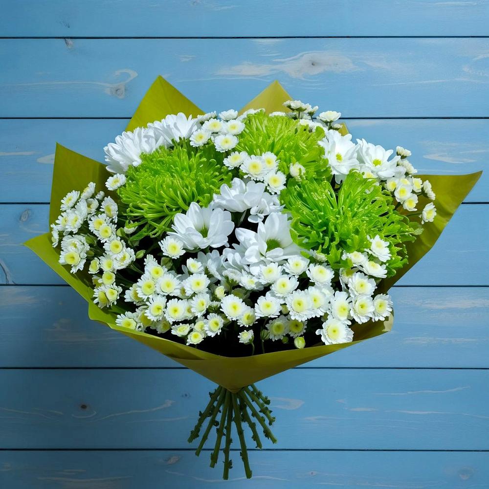 Букет цветов из: Хризантемы в Предивинске