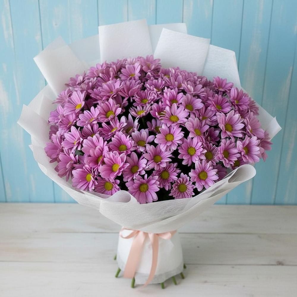 Букет цветов из: Хризантемы в Предивинске