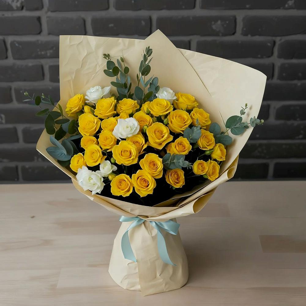 Букет цветов из: Розы в Предивинске