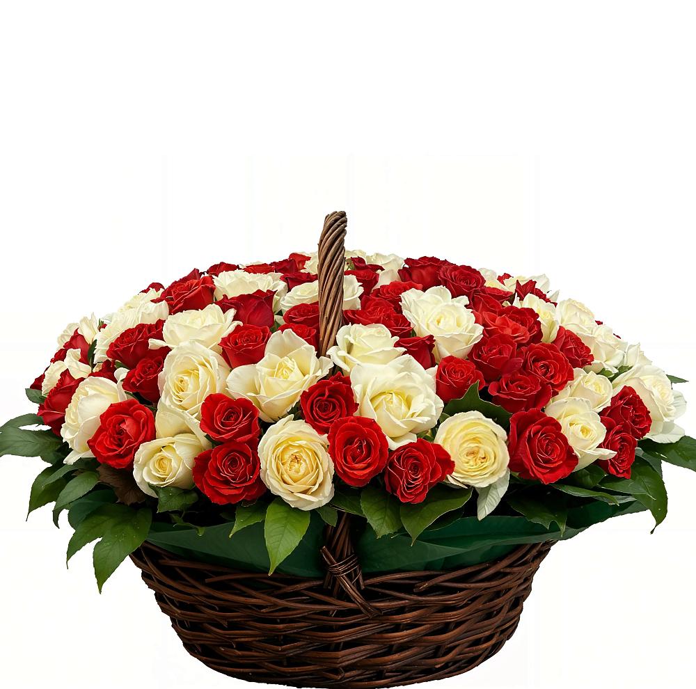 Премиум букет из: Розы в Предивинске