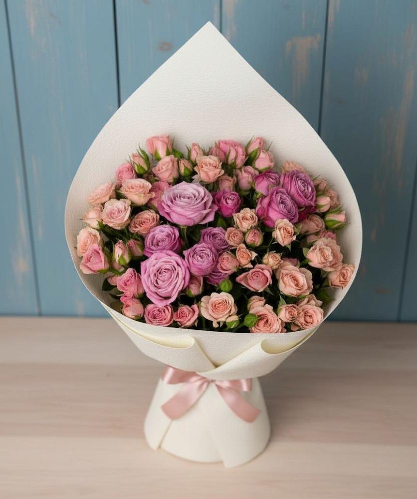 Букет цветов из: Розы в Предивинске