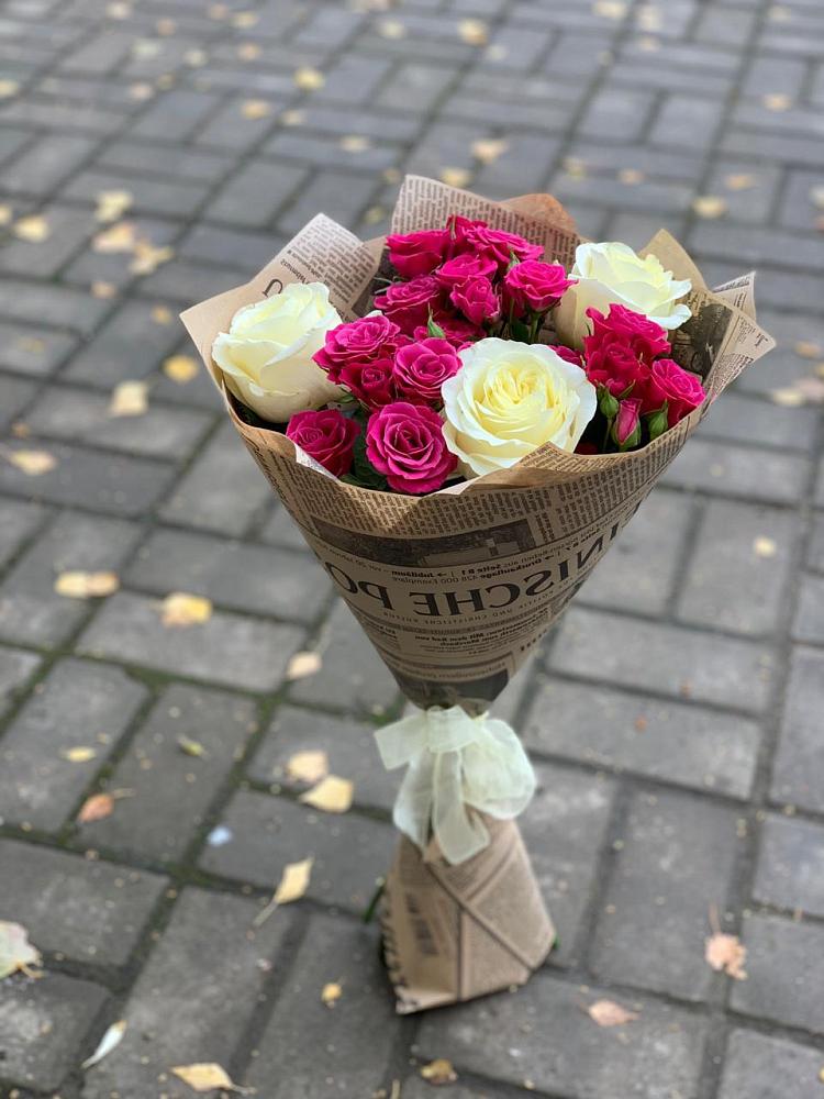 Букет цветов из: Розы в Предивинске