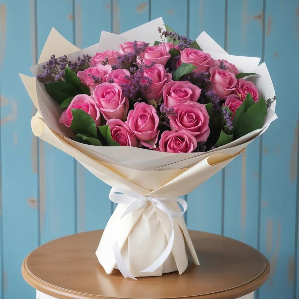 Букет цветов из: Розы в Предивинске