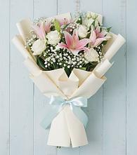 Букет цветов из:  Лилии #REPLACE_PRED# Предивинске
