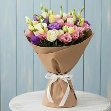 Букет цветов из:  Лизиантусы в Предивинске